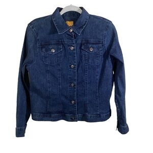 Ruby Rd. Blue Jean Jacket